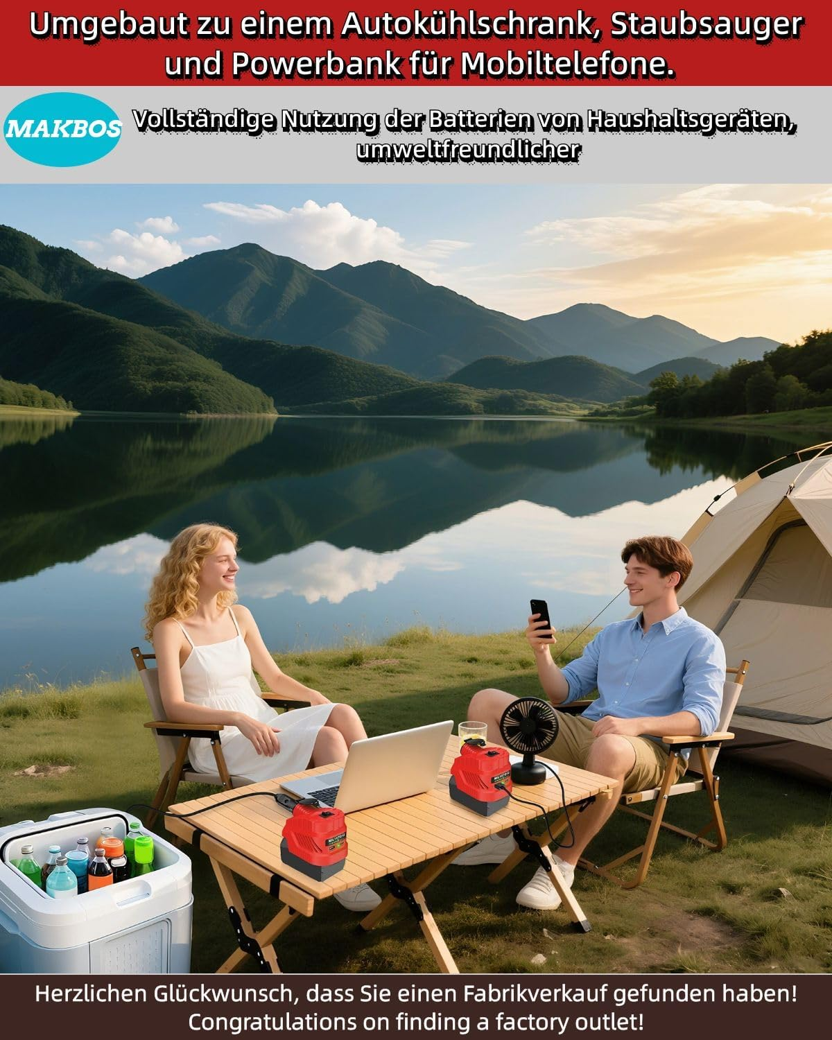 Step down Converter for Milwaukee 18 V to 12 V Step-Down Converter Power Wheel Battery Adapter for Car Vacuum Cleaner Car Fridge, USB Type-C Chargers DIY Converter Power Station image number 6