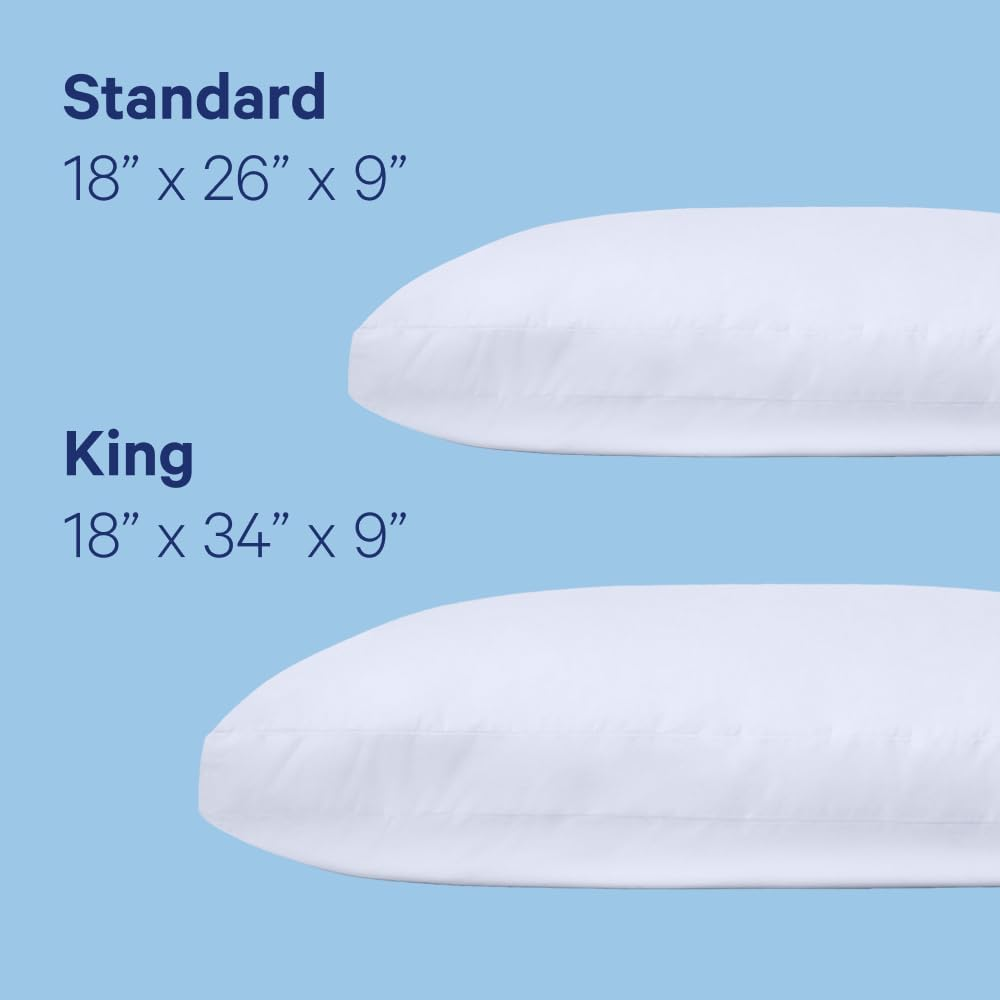 Casper Sleep Original Pillow for Sleeping, Standard, White
