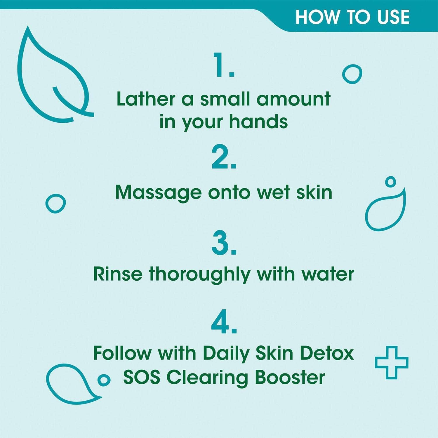 Simple Daily Skin Detox Purifying Facial Wash, 150Ml