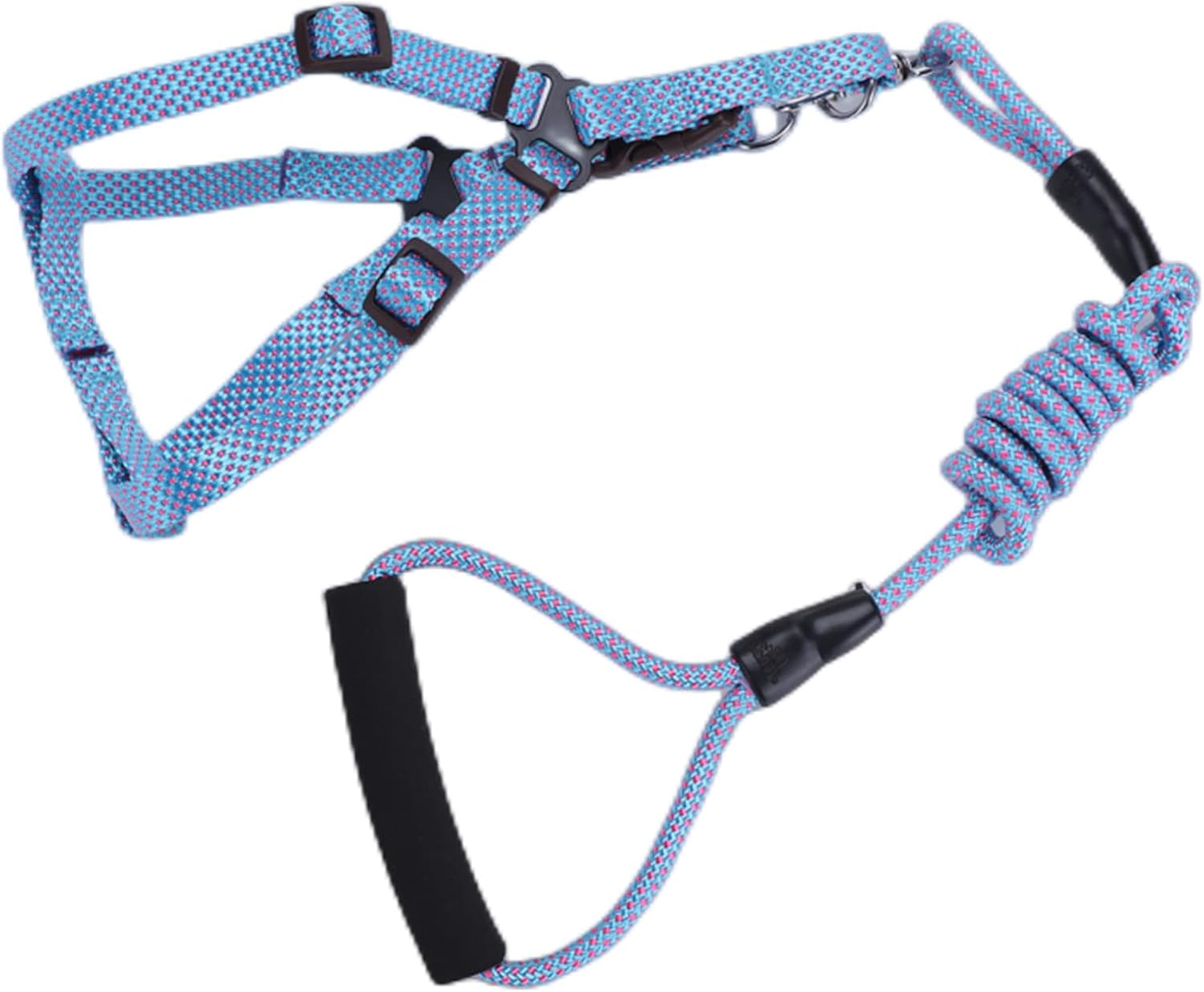 YES4PETS 2 X Medium Pet Dog Cat Puppy Kitten Rabbit Dog Harness Collar Leash Lead 3 Color