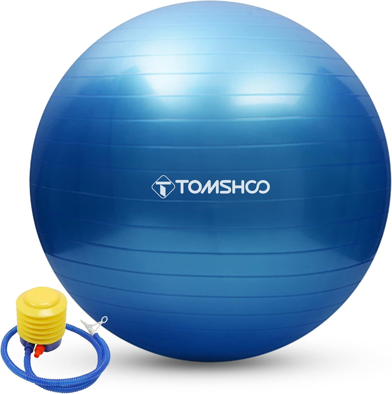 Anti-Burst Yoga Ball 45Cm/55Cm/65Cm/75Cm Stability Balance Ball Pilates Barre Physical Fitness Exercise Ball with Air Pump