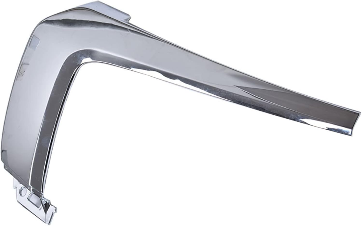 3-Piece Front Bumper LH Chrome Trim Set - Molding Strip Replacement for Outlander 2016-2019 (6407A141, 6407A145, 6407A143) image number 5