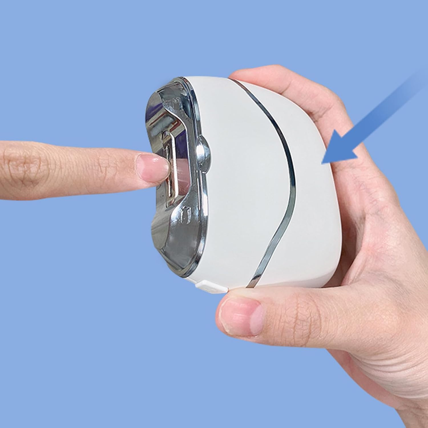 Electric Fingernail Cutter | Toenail Trimming and Polishing Automatic Clippers - Elderly Daily Products for Airplane, Home, Car, Hotel, School, Subway Buniq image number 2