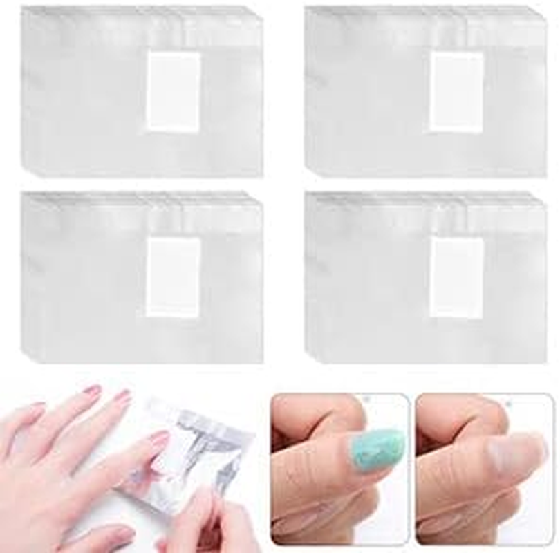 Manicure Towel Remover Tin Foil Nail Polish Film Remover Aluminum Manicure Soak Remover Gel Nail Polish Remover Foil Film Suitable for Manicure Removal image number 1