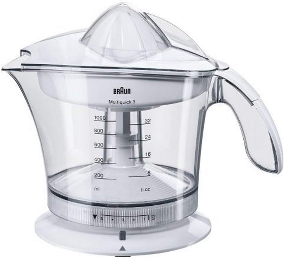Braun Multiquick 3 MPZ9 Citrus Juicer Juicer (20 W, 1.4 Kg) White image number 1