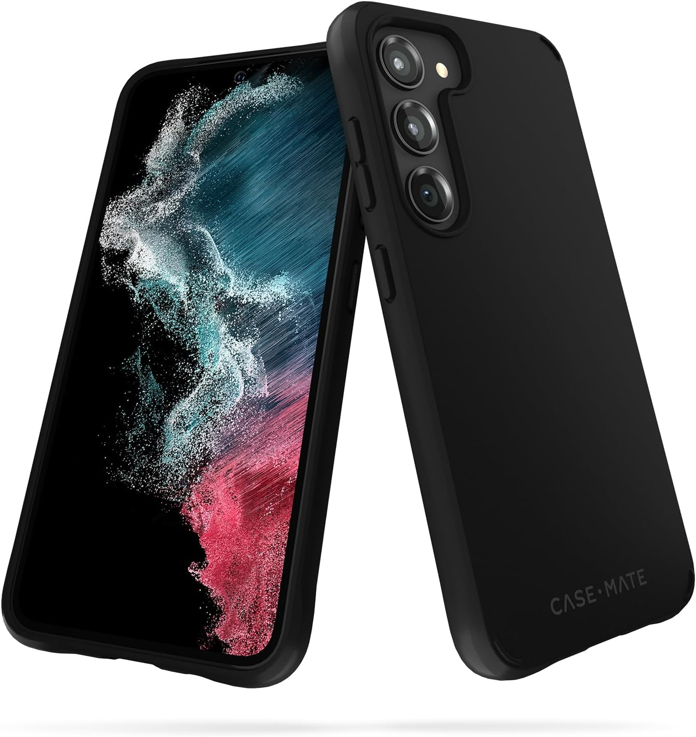 Case-Mate Samsung Galaxy S23 plus Case [6.6"] [12Ft Drop Protection] [Wireless Charging] Tough Black Phone Case for Samsung Galaxy S23 plus - Anti-Scratch Tech, Shockproof Materials, Slim Fit