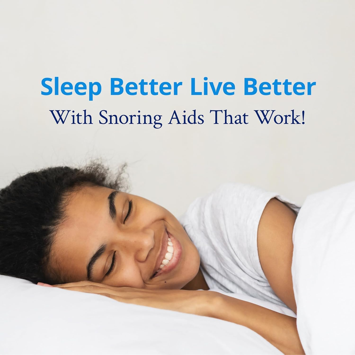 Anti-Snoring Mouthpiece, Comfort Size #1, Single Refill, Blue, Made in USA, Bpa-Free, Medical-Grade Material (Blue) image number 4