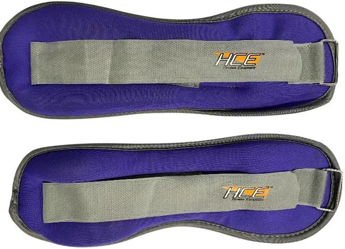 Ankle Arm Wrist Weights Straps Adjustable Fixed Weight for Arm, Hand & Leg - Best for Walking, Jogging, Gymnastics, Crossfit, Cardio Training, Aerobics Exercise (1KG to 4KG) image number 4