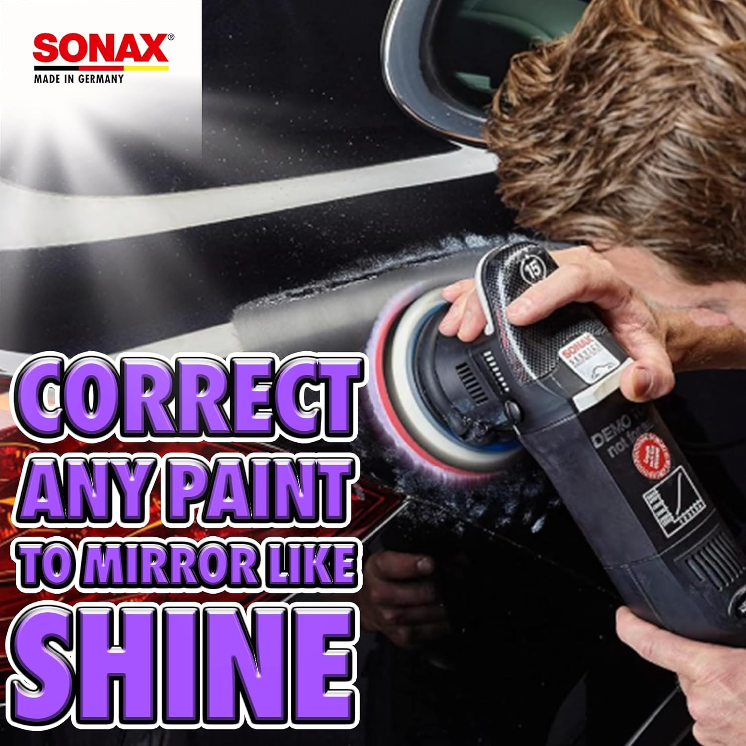 Sonax Hybrid Wool Polishing Pad, 143 Dimeter image number 2