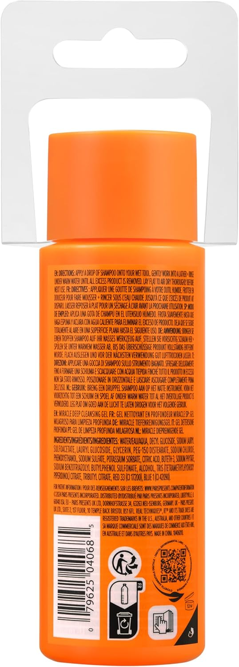 Real Techniques Brush & Sponge Cleansing Gel, Mixed, 340 G (Pack of 2) image number 5