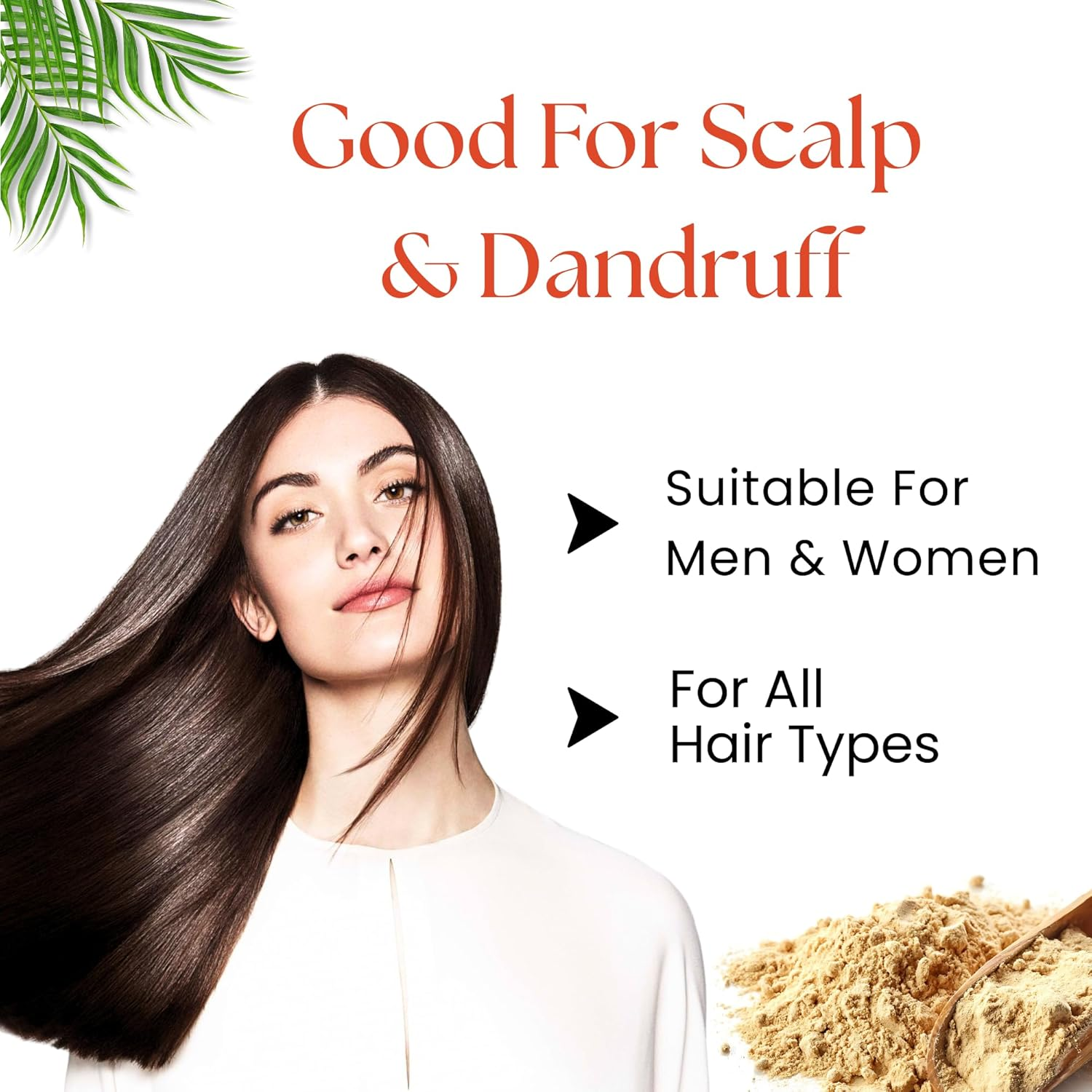 Natural Hair Shampoo with Amla, Reetha, Shikakai and Methi Dana Powder Hair Wash - 227 Grams (Advanced Shampoo)