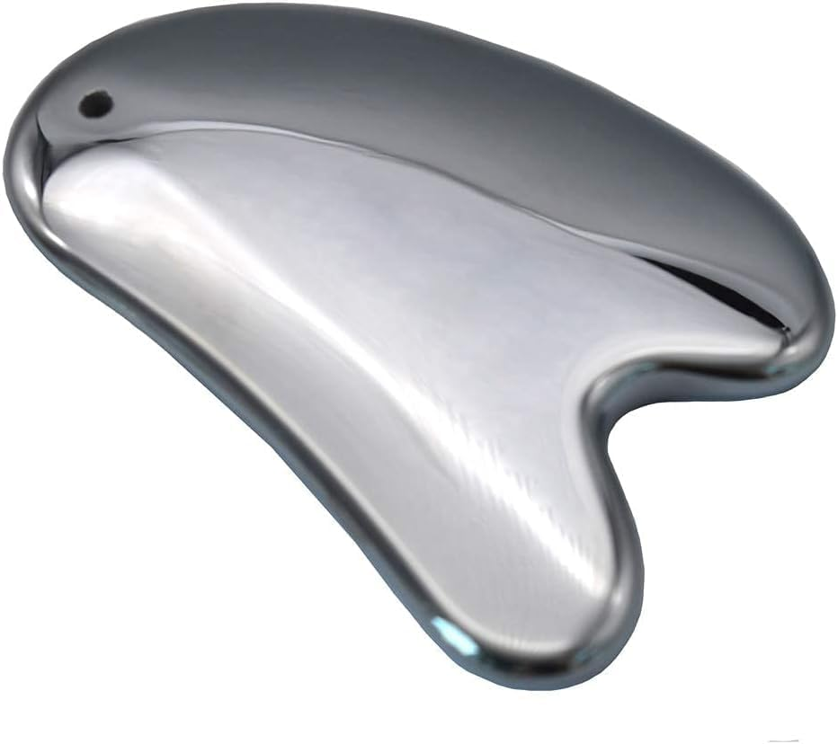 Terahertz Stone Gua Sha Scraping Tools Lymphatic Drainage Massager Facial Energy Beauty Tools image number 2