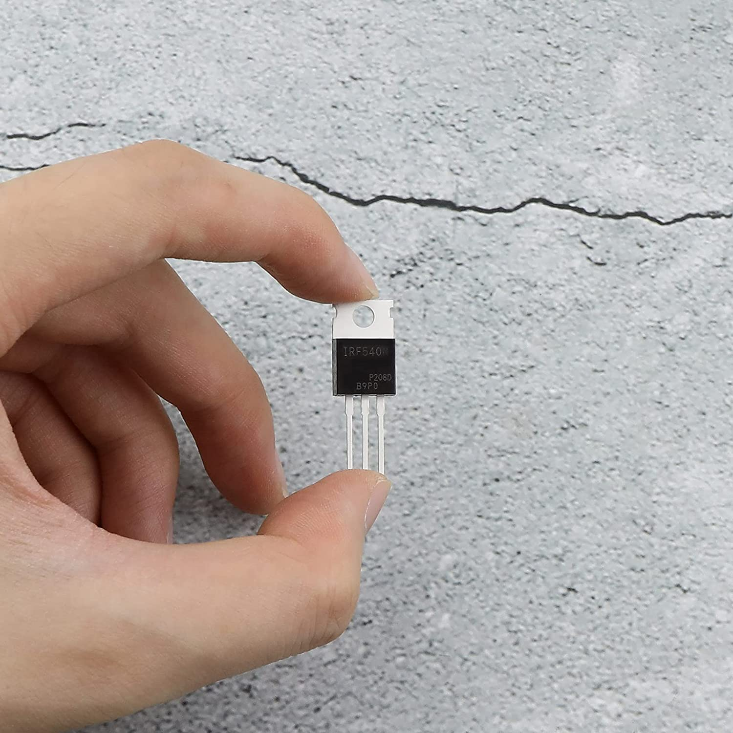 Emsea 10Pcs IRF540N N-Channel Rectifier Power MOSFET Transistor 33A 100V TO-220 image number 4