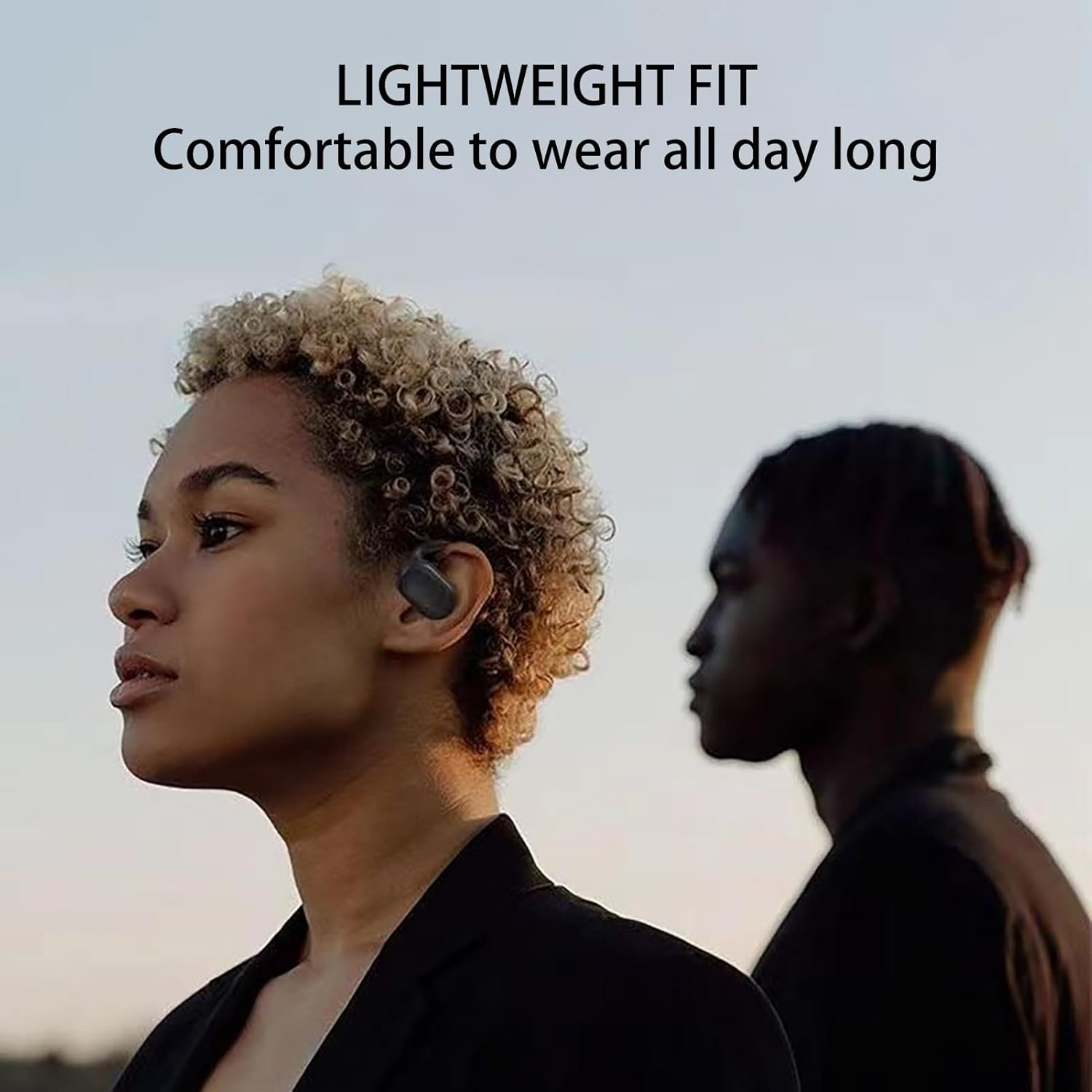 Over Ear Earbud - Sport Earbuds Wireless | Sport Headphones | Open-Ear Earphones | Ergonomic Headphone with Clear Calls | Noise Cancelling Earbuds for Running, Driving, Traveling, Cycling image number 1