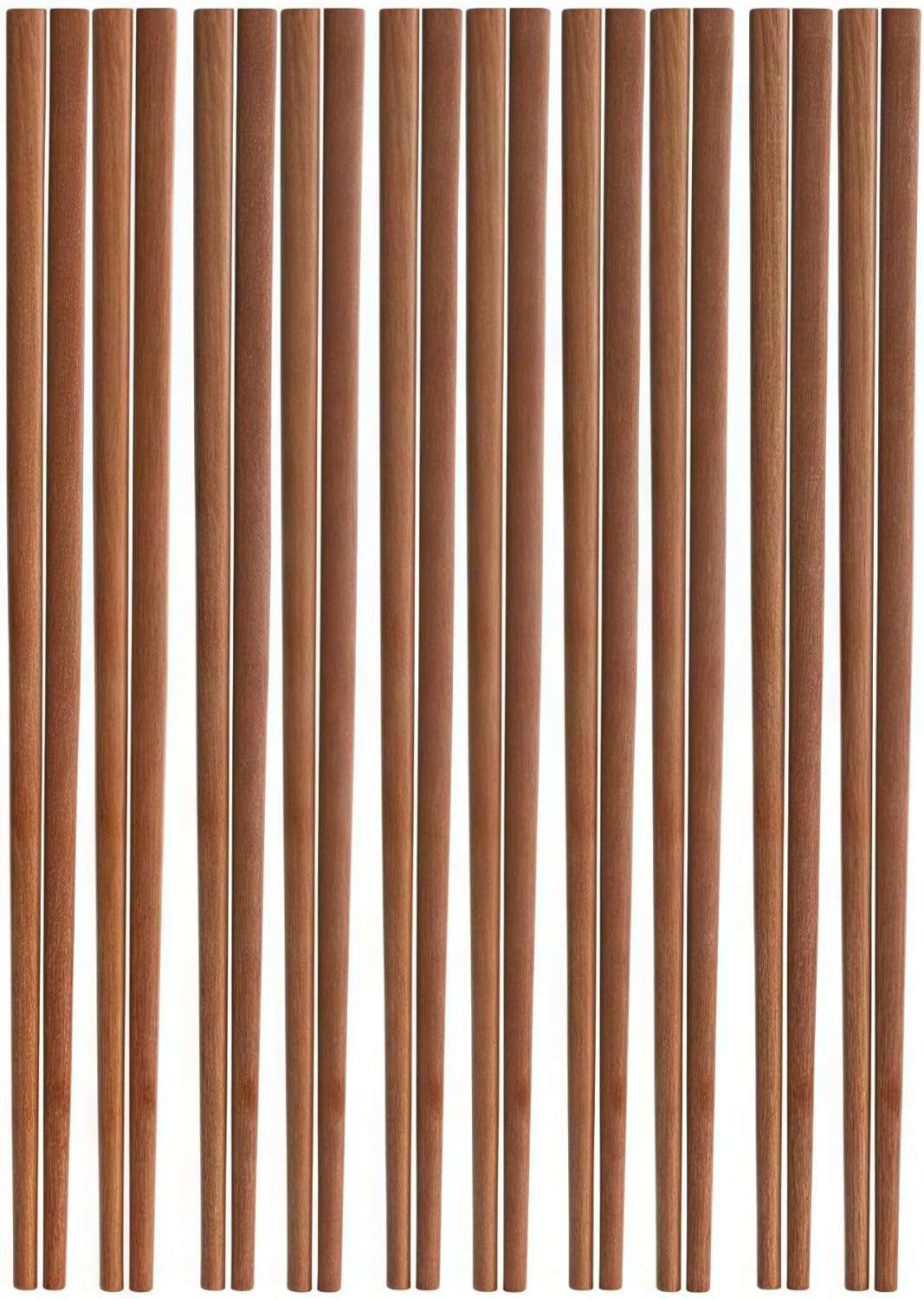 ZHANG XIAO QUAN since 1628 10 Pairs 25Cm Ironwood Chopsticks &ndash; Professional Grade Chinese Reusable Wooden Dining Sticks | Non-Slip, Dishwasher Safe & Stable Grip