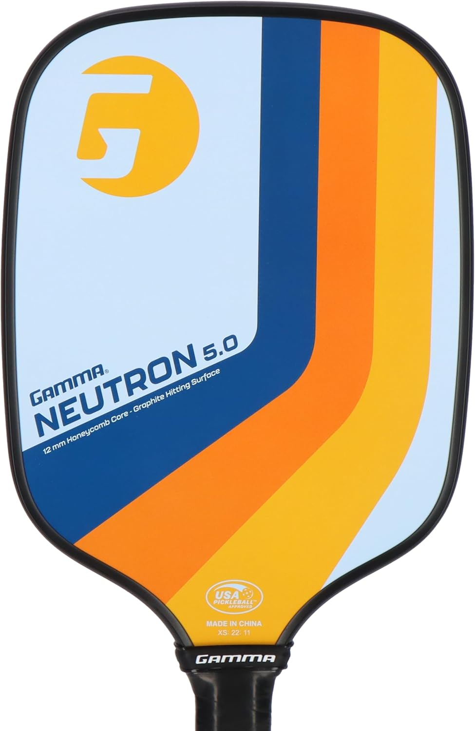 GAMMA Sports 5.0 Pickleball Paddle, Graphite Pickleball Paddle with Polypropylene Core and Honeycomb Grip image number 4