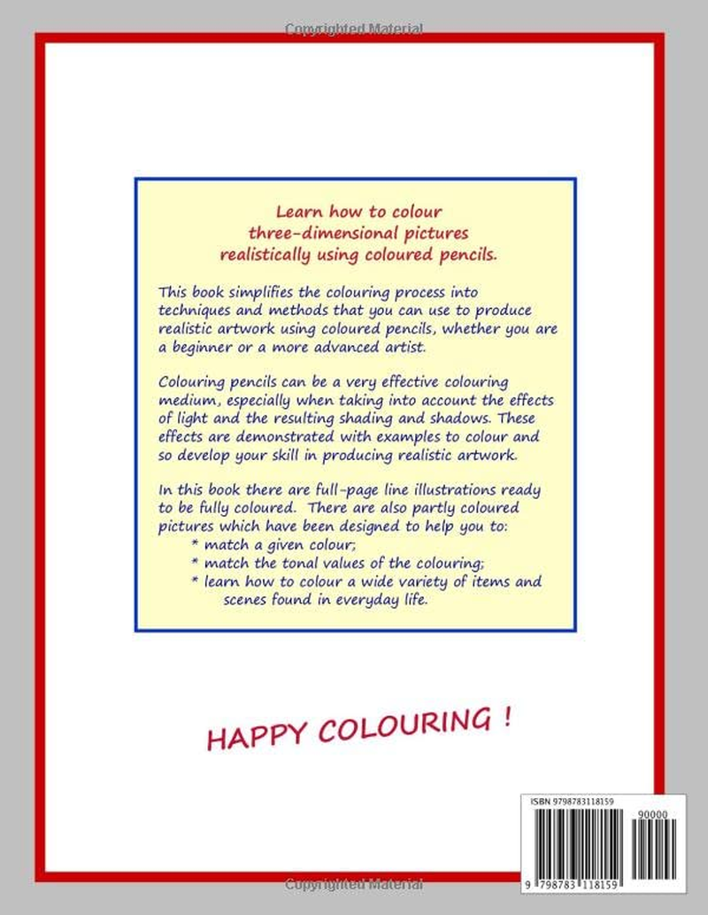 How to Colour Realistically with Coloured Pencils