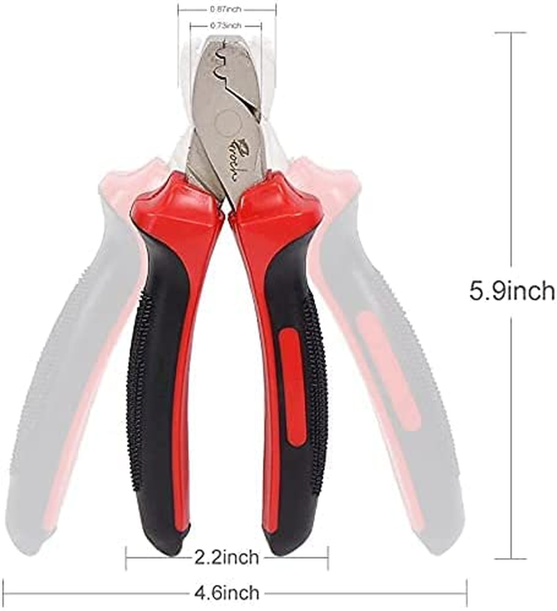 Hand Crimper Tools Stainless Steel Fishing Pliers Braid Cutters Fish Holder Hook Remover image number 1