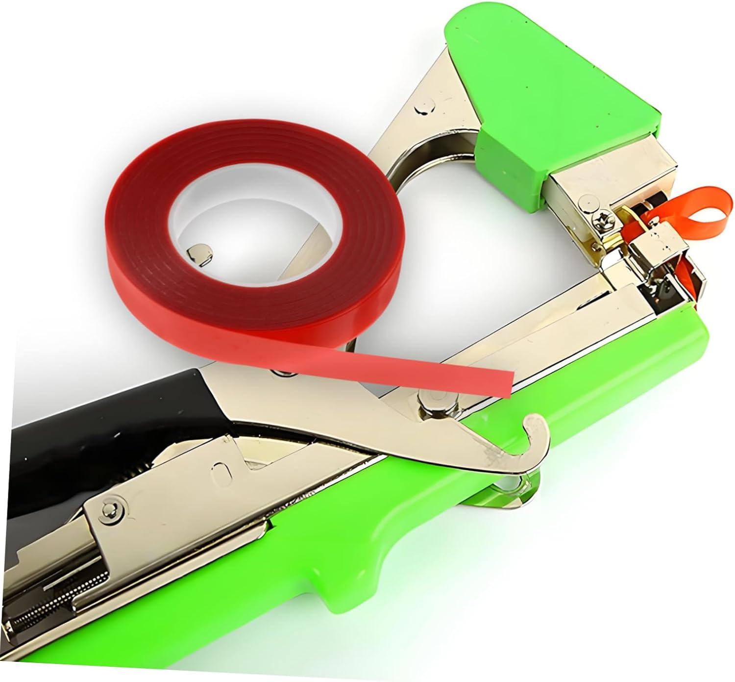 CIMAXIC 10Rolls Garden Plant Ties Machine Reusable Tape Stretch Tie Tape for Indoor Outdoor Gardening Agriculture Tools image number 1