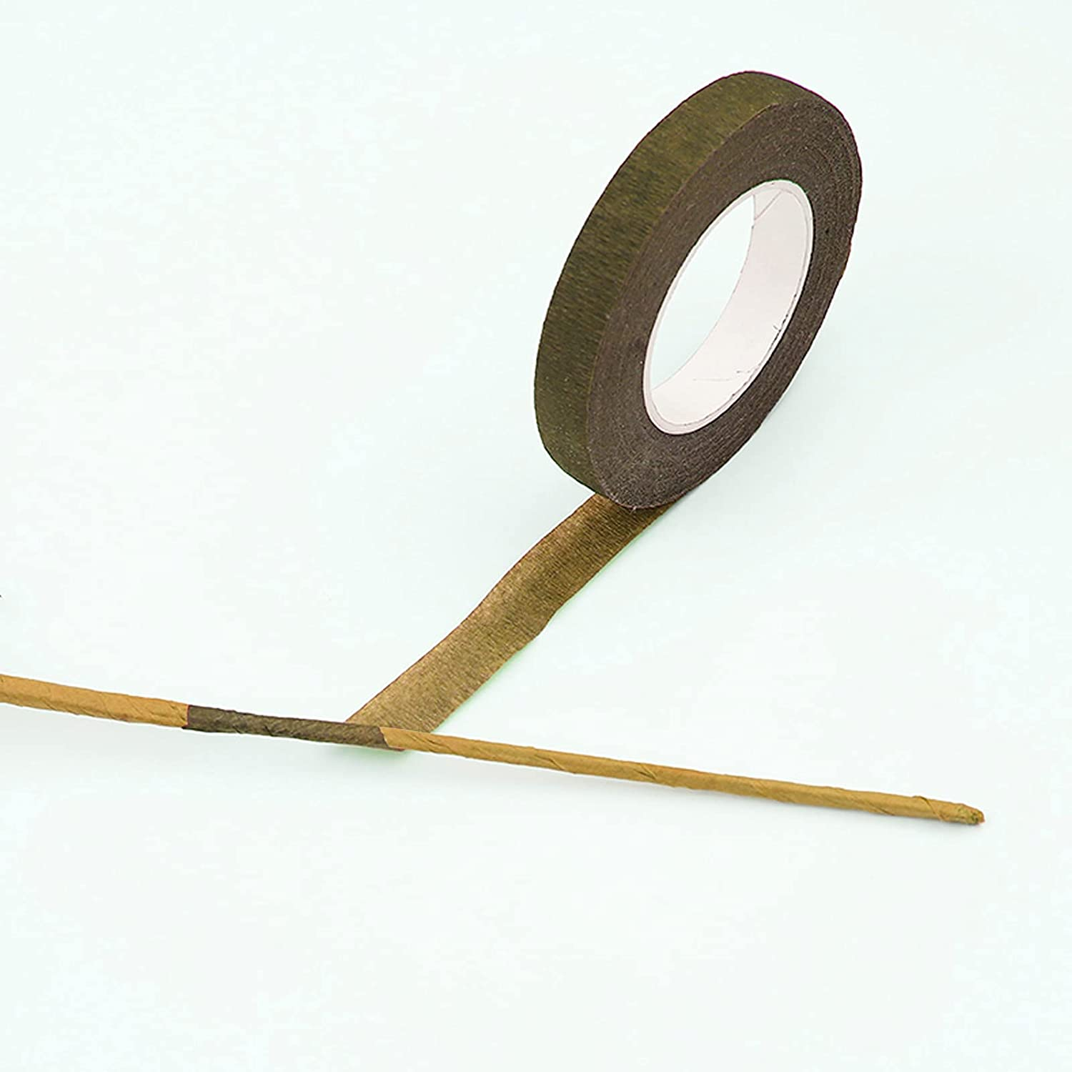 Findtop 6 PCS Floral Arrangement KIT, 4 Rolls 1/2 Wide 30Yard/Roll Floral Tapes and 18 Gauge Floral Wire 50/Pack for Bouquet Stem Wrapping and Floral Crafts image number 1