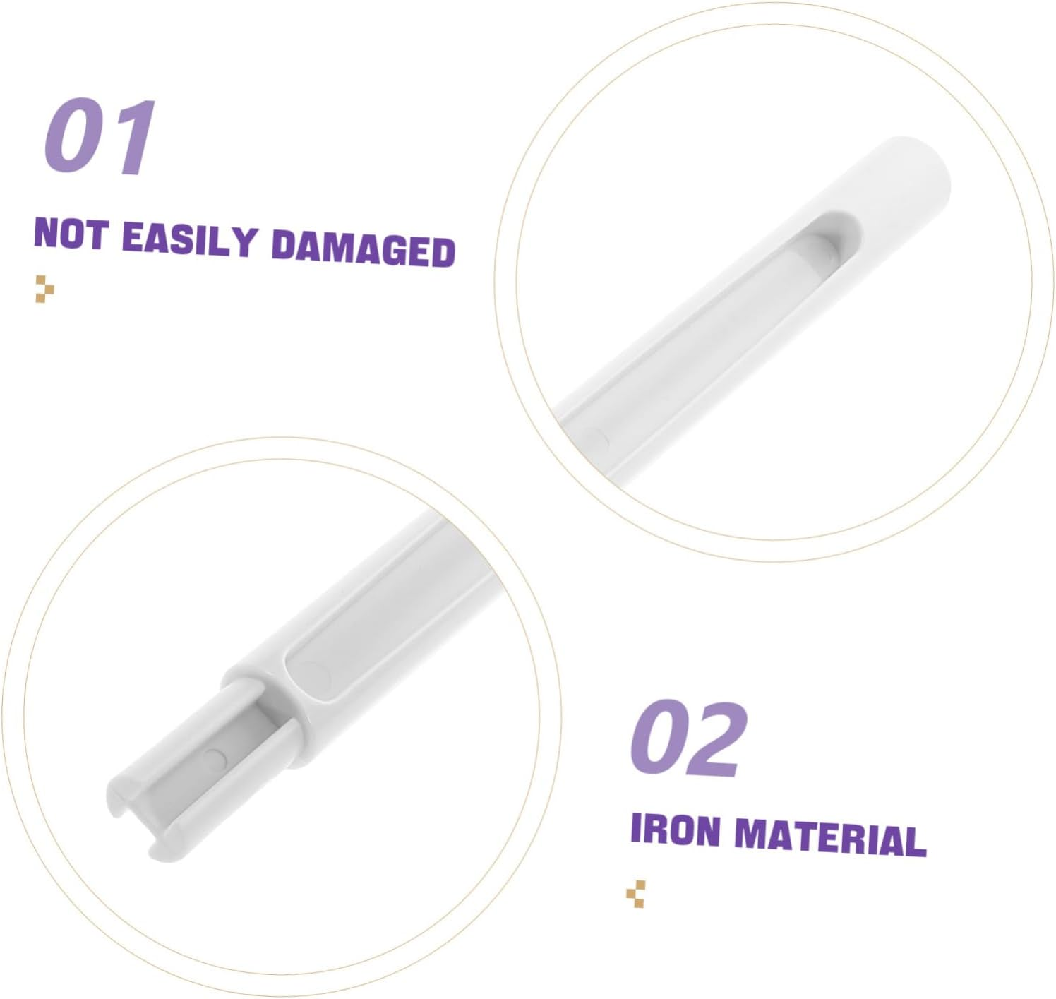 Crib Pendant Extension Rod Adjustable Mobile Arm for Mobiles No Drilling Required DIY Crib Mobile Kit Nursery Mobile Support Rod Bell Extension Rod image number 4