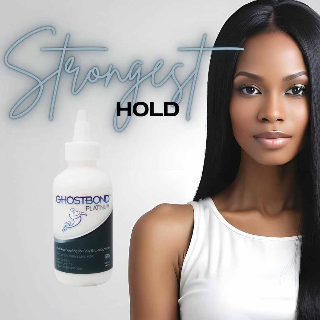 Professional Hair Labs Ghost Bond Platinum Lace Glue Skin Glue, 5 Oz image number 4