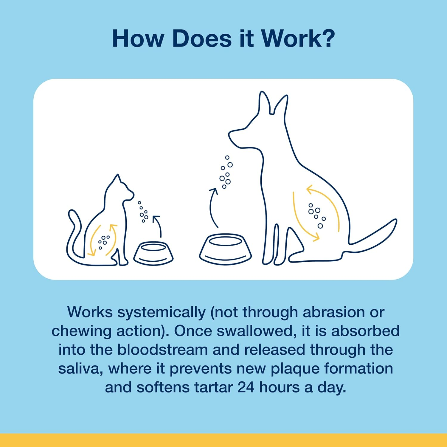 Proden Plaqueoff 100% Natural Scaler and Bad Breath Eliminator for Dogs - 60G Dental Powder with 13 Vegetarian Bones - Healthy Teeth and Fresh Breath Pack image number 3