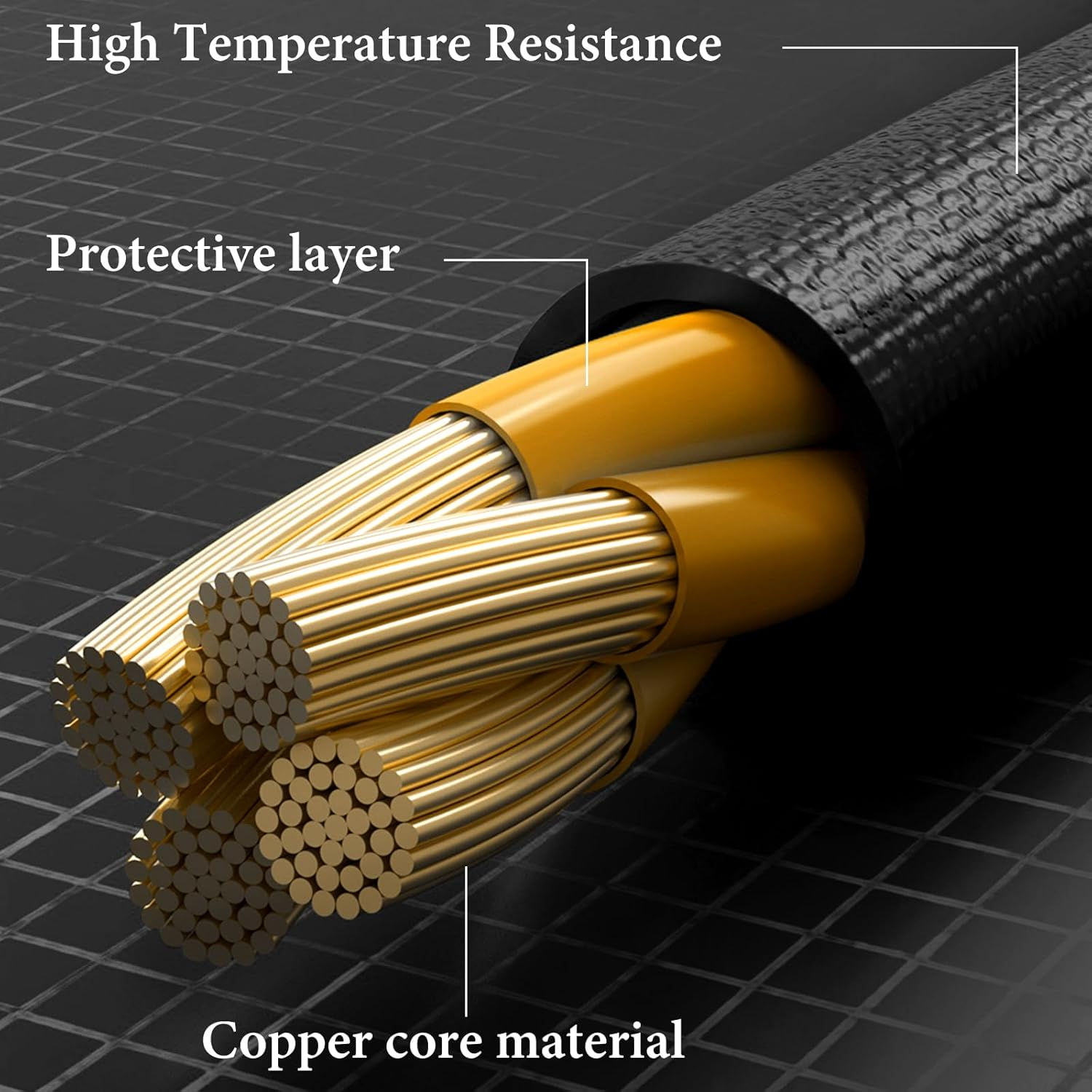 Geekria USB Earbuds Short Charger Cable Compatible with Bose Ultra Open, Earbudsii, Sleepbuds II, USB-C Replacement Vegan Leather Power Charging Cord (1Ft / 30Cm 2Pack) image number 3