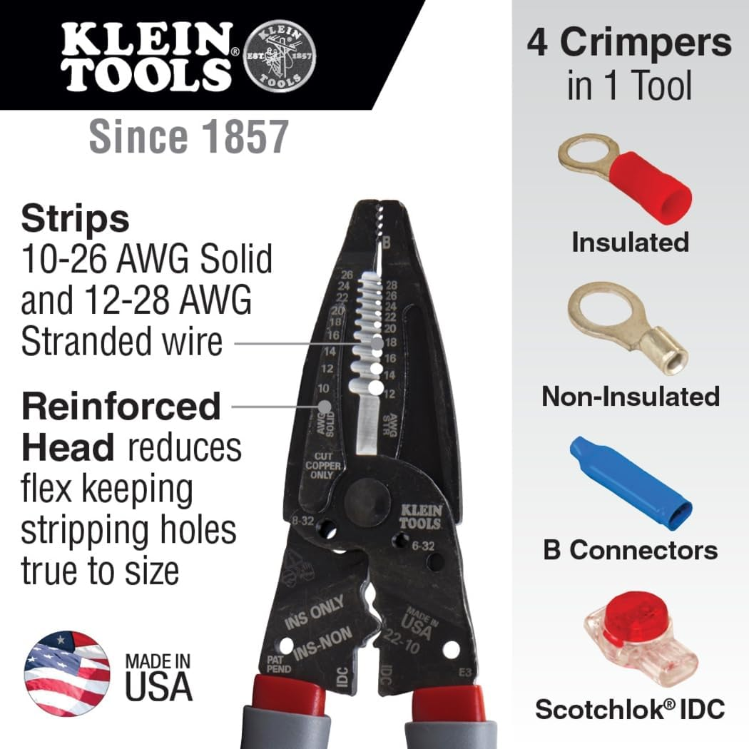 KLEIN TOOLS MULTI-TOOL STRIPPER CRIMPER image number 2