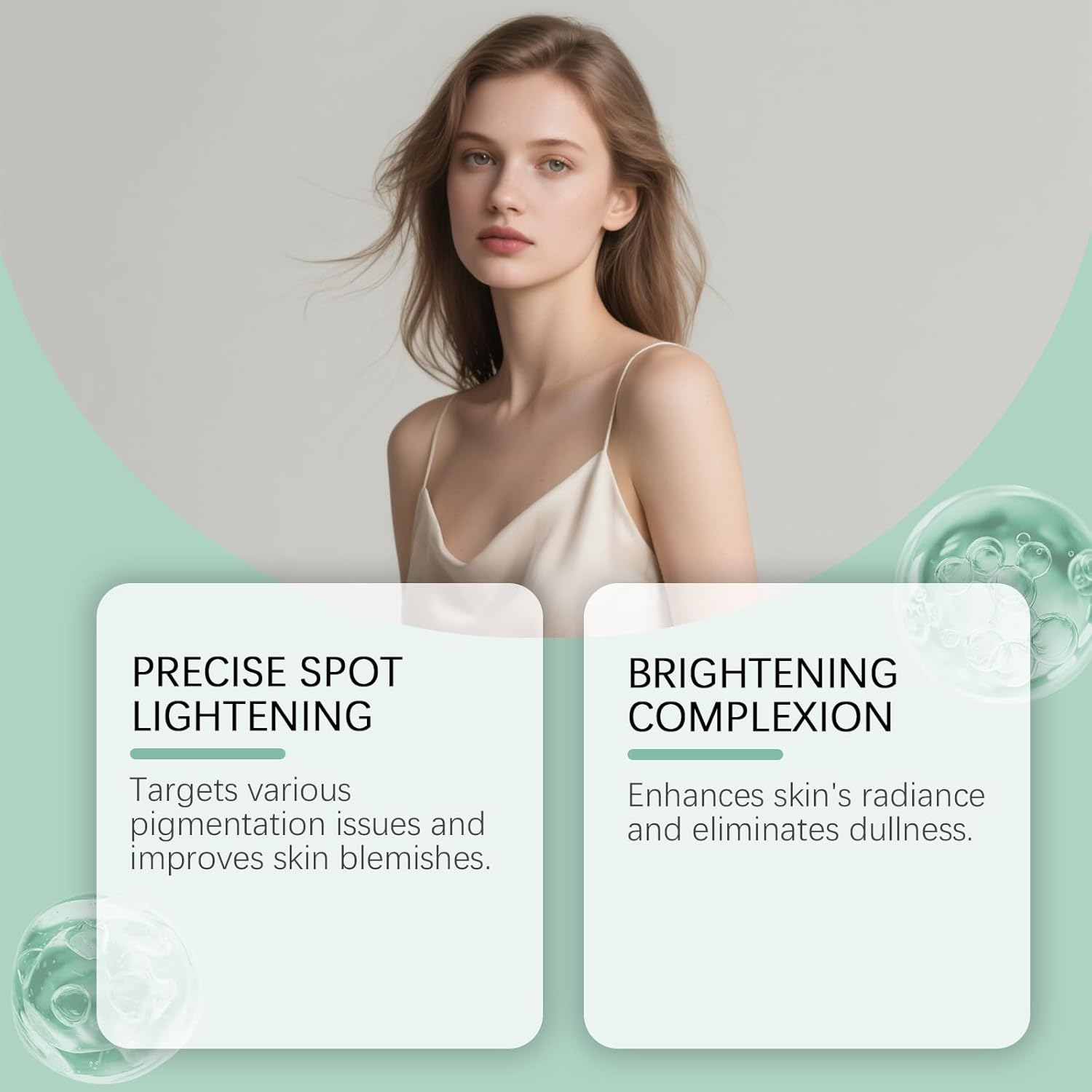 Dark Spot Corrector for Face and Body Serum with Niacinamide - Dark Spot Correcting Glow Serum for Even Skin Tone - Skin Brightening Cream to Improve Skin Tone - for All Skin Types, 50Ml (1 Bottles) - 3 Bottles image number 4