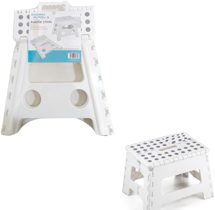 LYLAC Plastic Step Stool Open Size 28.5X21.5X32CM