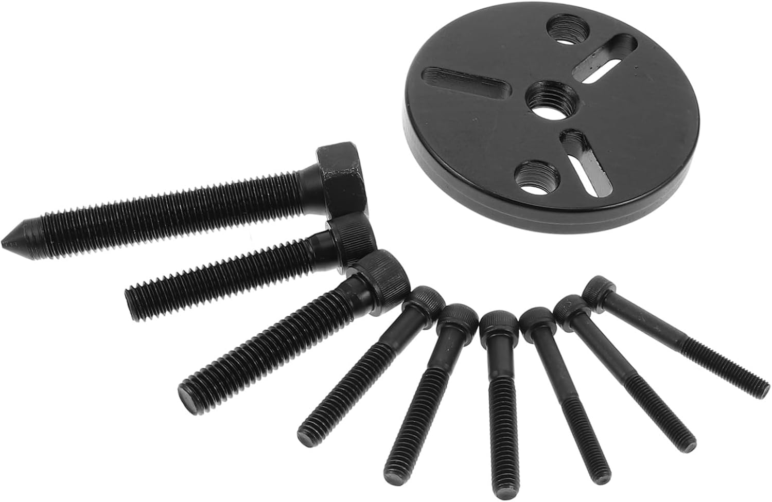 TOPPERFUN Air Conditioning Compressor Clutch Remover Puller Tool Kit for Car Truck Automotive Repair Includes Clutch Remover and Installer for Systems image number 4