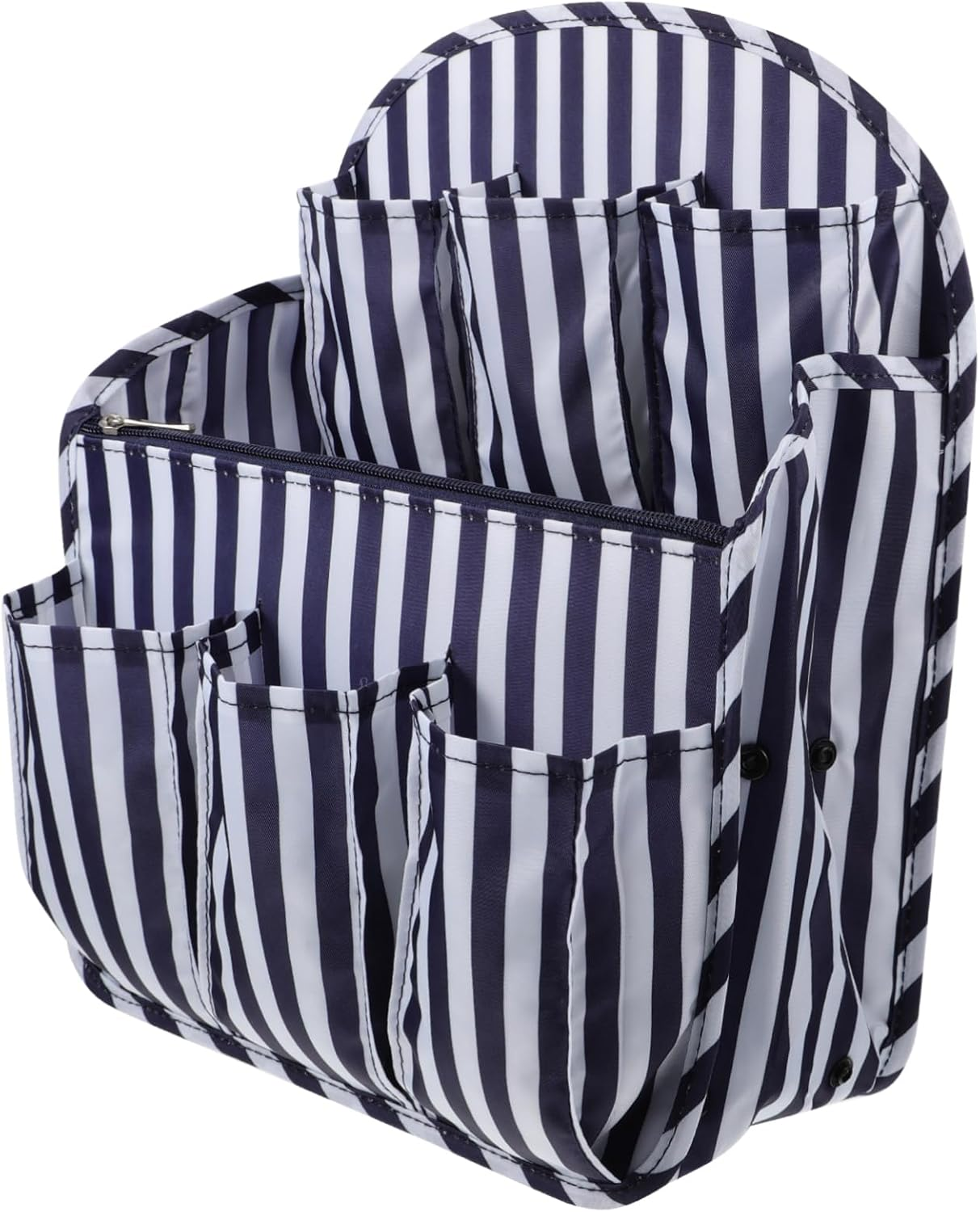 ROMISBABA Backpack Organizer Insert Multi-Pocket Wallet Holding Bag Tidy Travel Tote Bag Liner Thick Fabric