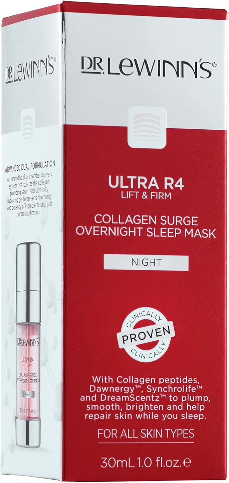 Dr. Lewinn'S Ultra R4 Lift Firm Collagen Surge Overnight Sleep Mask 30Ml image number 2