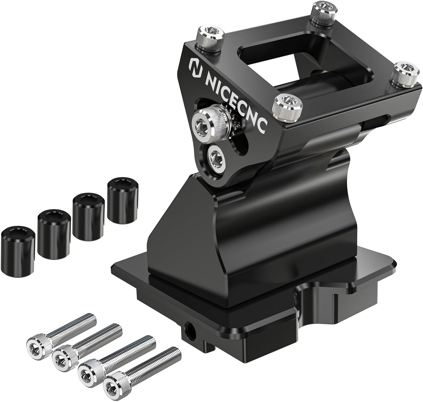 NICECNC Angle Adjustable GPS Phone Mount Compatible with KTM 390 Adventure 2020-2023,790 890 Adventure R/S/Rally 2019-2022,Husqvarna Norden 901 2022-2023,Black image number 2