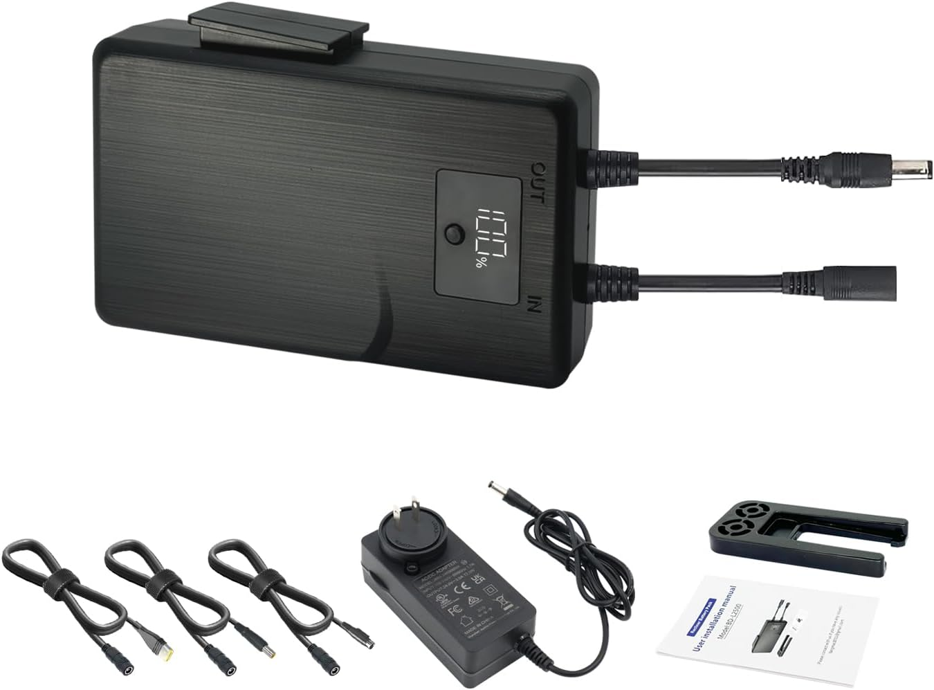 STAIGO CPAP Portable Battery Pack with LED Display, DC Connect for Resmed Airmini/Airsense 9/10/11/ Aircurve 10/11 [75.92W] image number 4