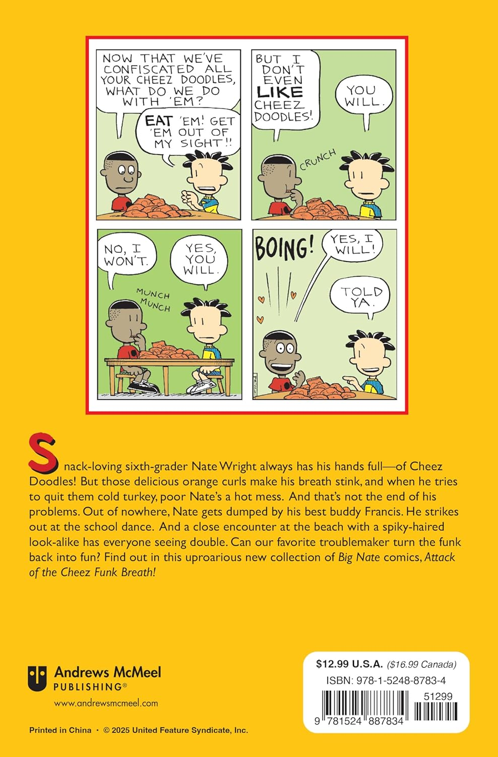 Big Nate: Attack of the Cheez Funk Breath (Volume 32) image number 2