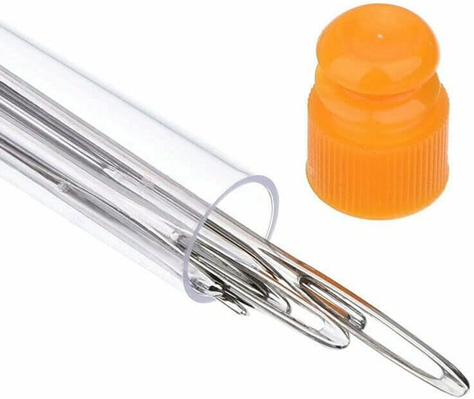 AIMALL 9X Large Eye Blunt Needles Wool Thick Knitter Yarn Hand Sewing Darning Craft Set, 2.05", 2.36", 2.76" Sizes Included image number 6