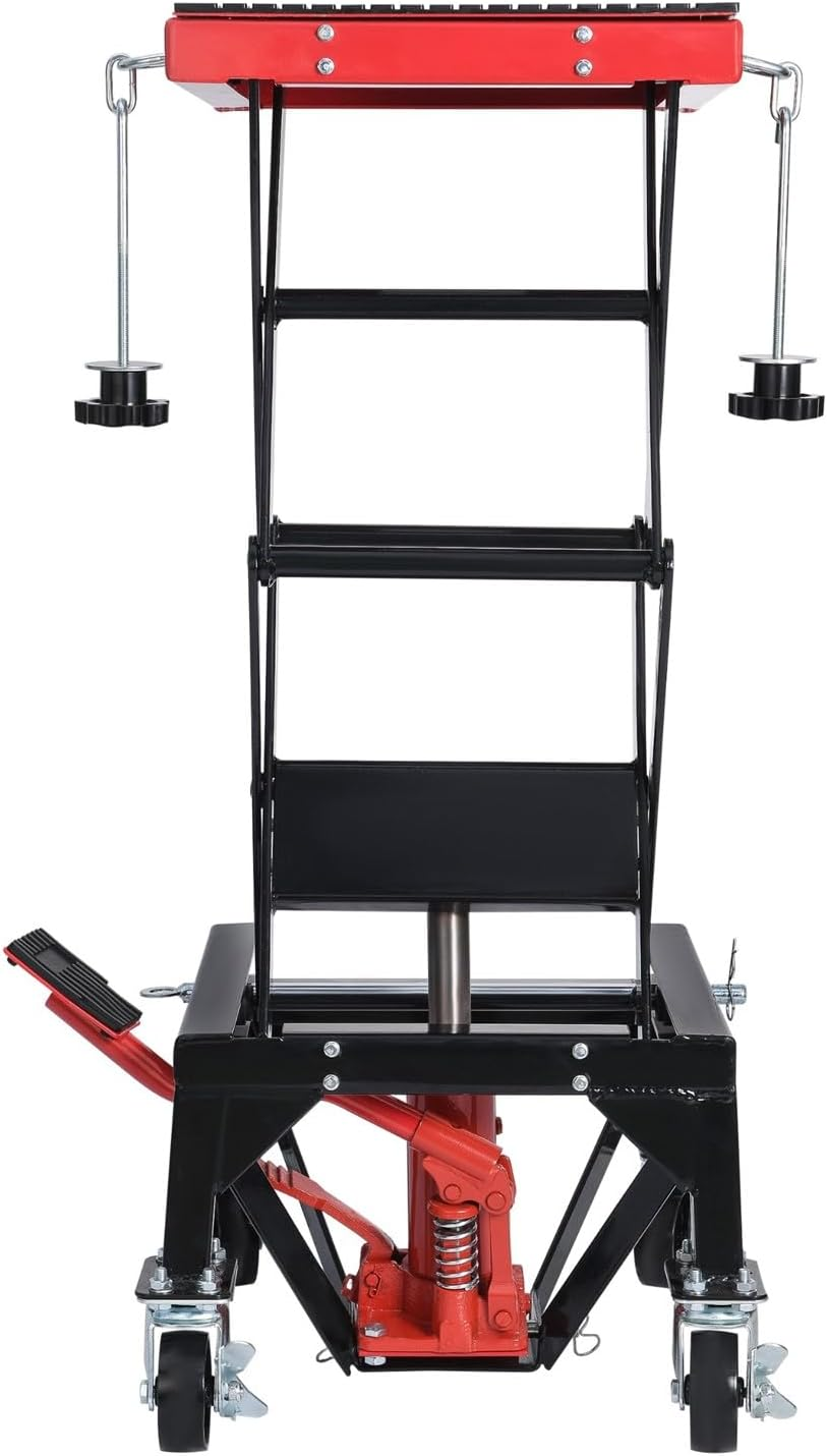 Motorcycle Scissor Lift Stand 136KG Motorbike Lift Working Bench ATV Jack image number 1