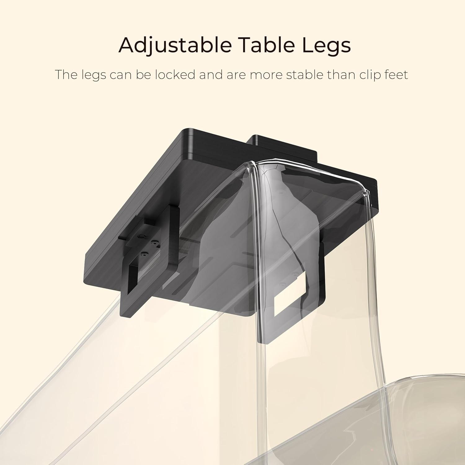 Wealone Black Couch Arm Tray for Wide Couch, Bamboo Sofa Arm Clip Table with Storage Box, Couch Armrest Tray with 360&deg;Rotating Phone Holder, Sofa Arm Table Clip for Eating, Drinks or Dining image number 2