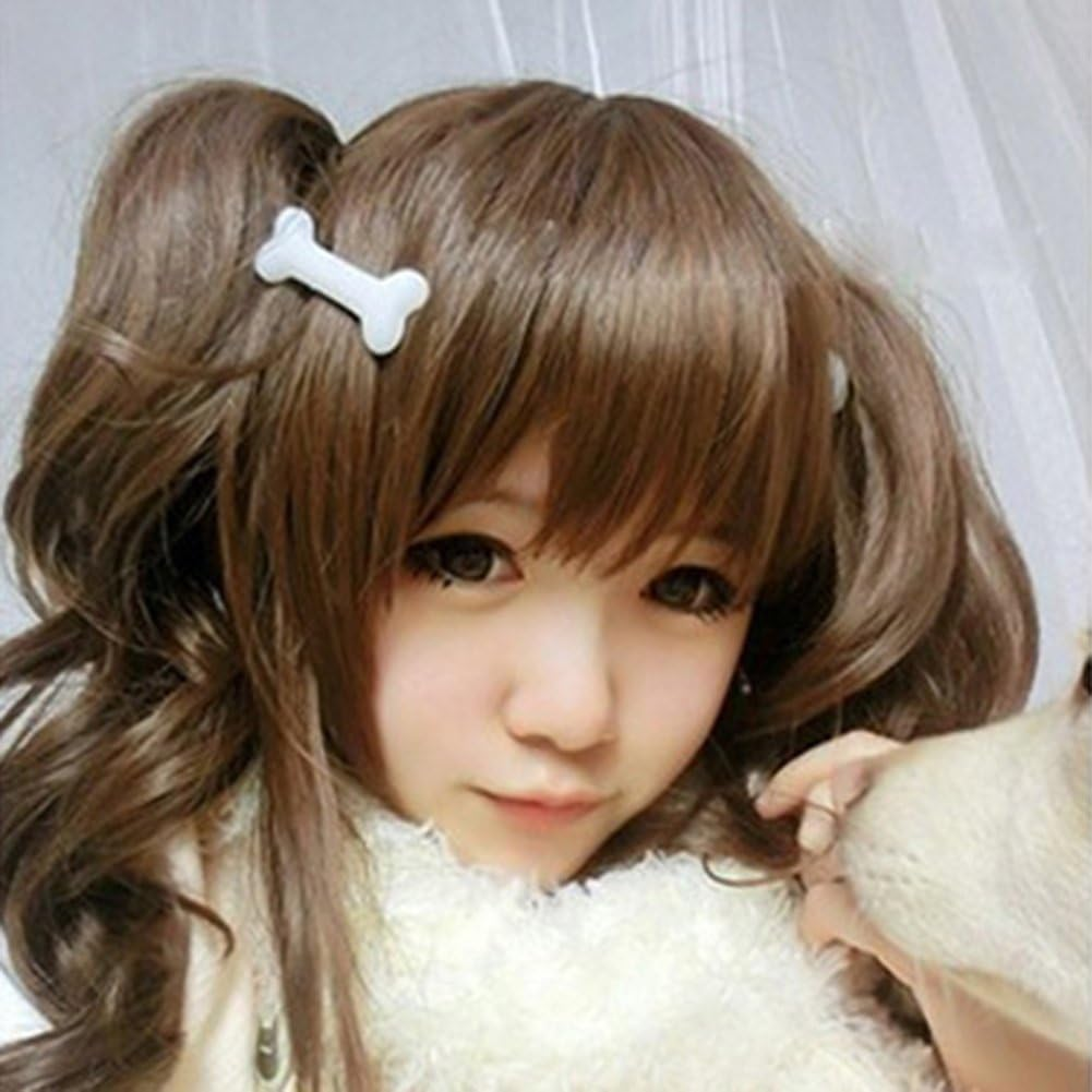 6 Pcs Dog Bone Hair Clips, Bone Hair Pins for Women Girls, Halloween Cosplay Party Accessory image number 5