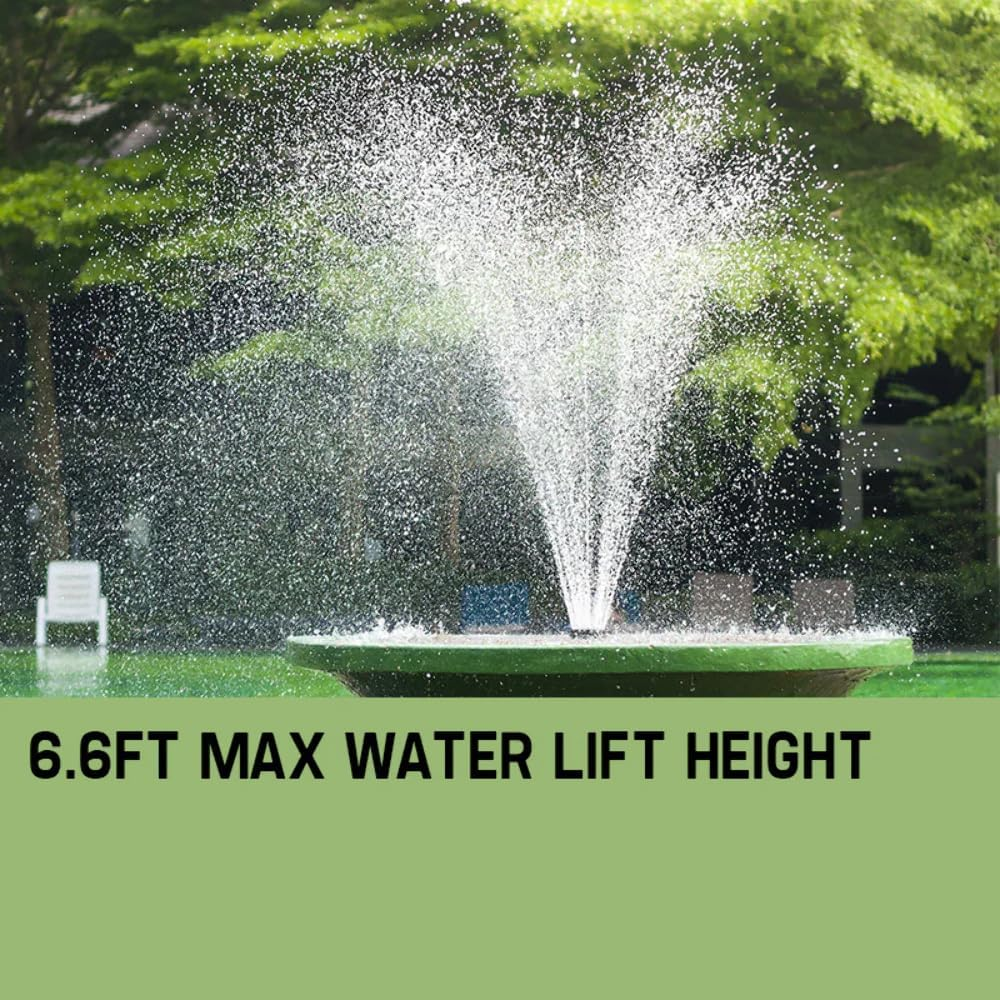 Protege 50W Solar Powered Fountain Water Pump with Solar Panel Kit image number 3