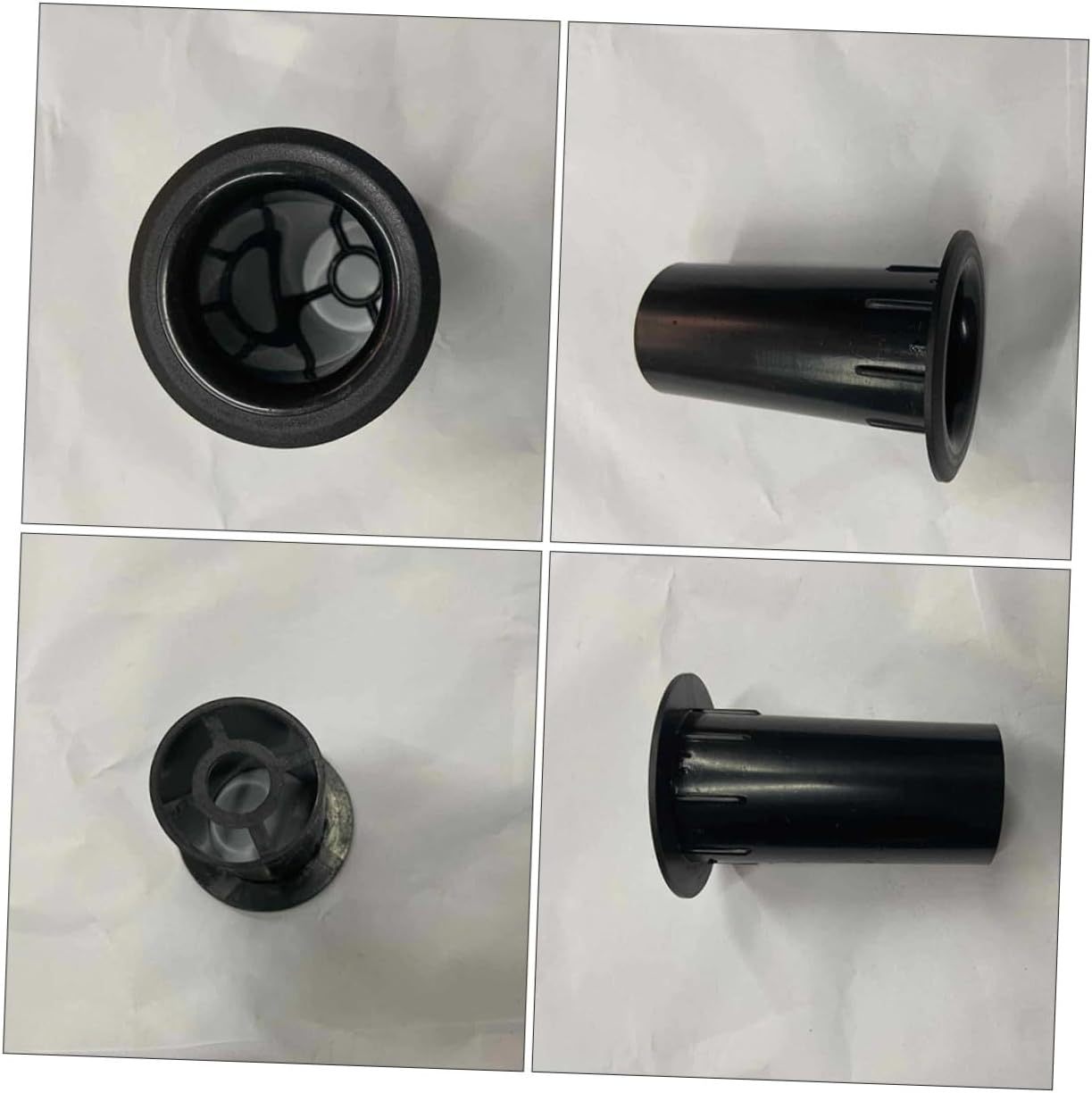 HEATSHAKING 20Pcs Speaker Port Tubes Bass Reflex Air Outlet Plastic Woofer Box Tube Replacement for Home Audio Subwoofer Systems in Car and Home Use (41X80Mm image number 3