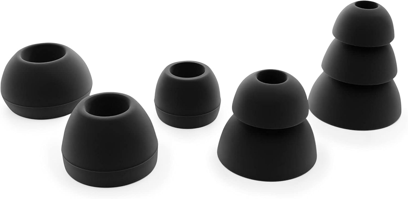 Okuli Set of 22 Silicone Earbuds Ear Tips for Earphones (Small, Medium, Large) image number 4