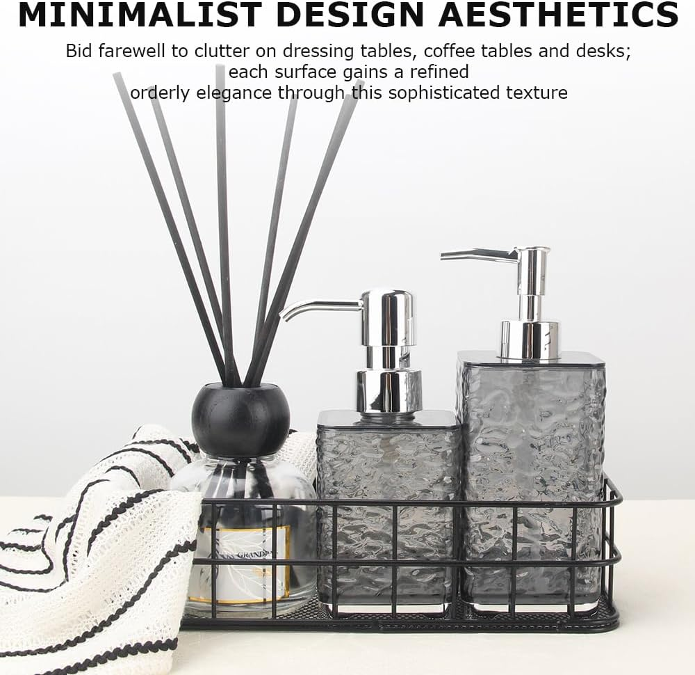 Metal Wire Cabinet Organizer,Multi-Function Cosmetic Organizer,Durable Wire Baskets,Snack Container,Home Essential Supplies,For Food,Cosmetic image number 2