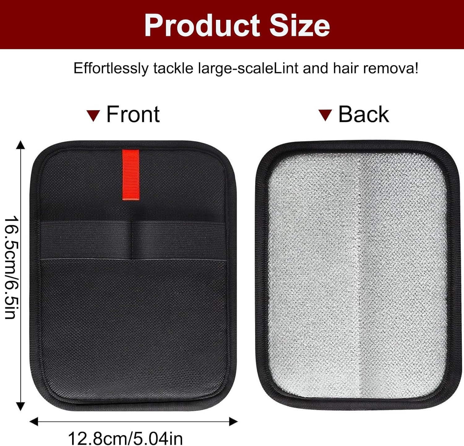 TOOCAWO 2 Pcs Pet Hair Remover, Electrostatic Pet Hair Removal Glove, Washable Reusable Dog and Cat Hair Remove Glove, for Couch, Sheet, Furniture, Carpet, Curtain image number 6