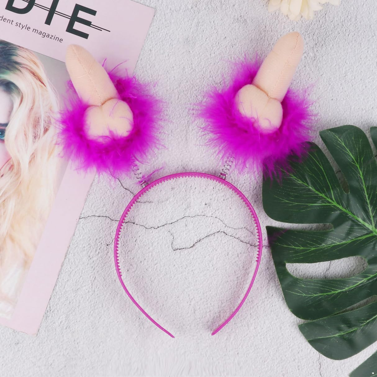 Yizyif Willy Headband Head Bopper Headband for Bachlorette Hens Party Bride to Be Girls Night Out Accessory Party Favor Gift