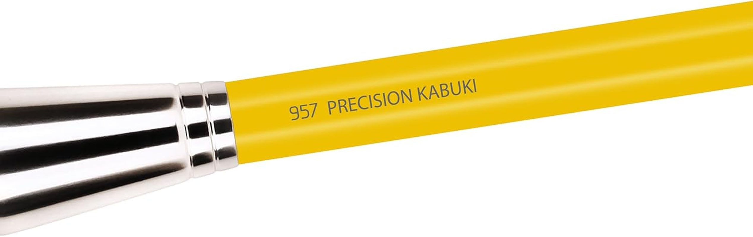 Bdellium Tools Professional Makeup Brush - Studio Series 957 Precision Kabuki - with Soft Synthetic Fibers, for Versatile Application (Yellow, 1Pc)