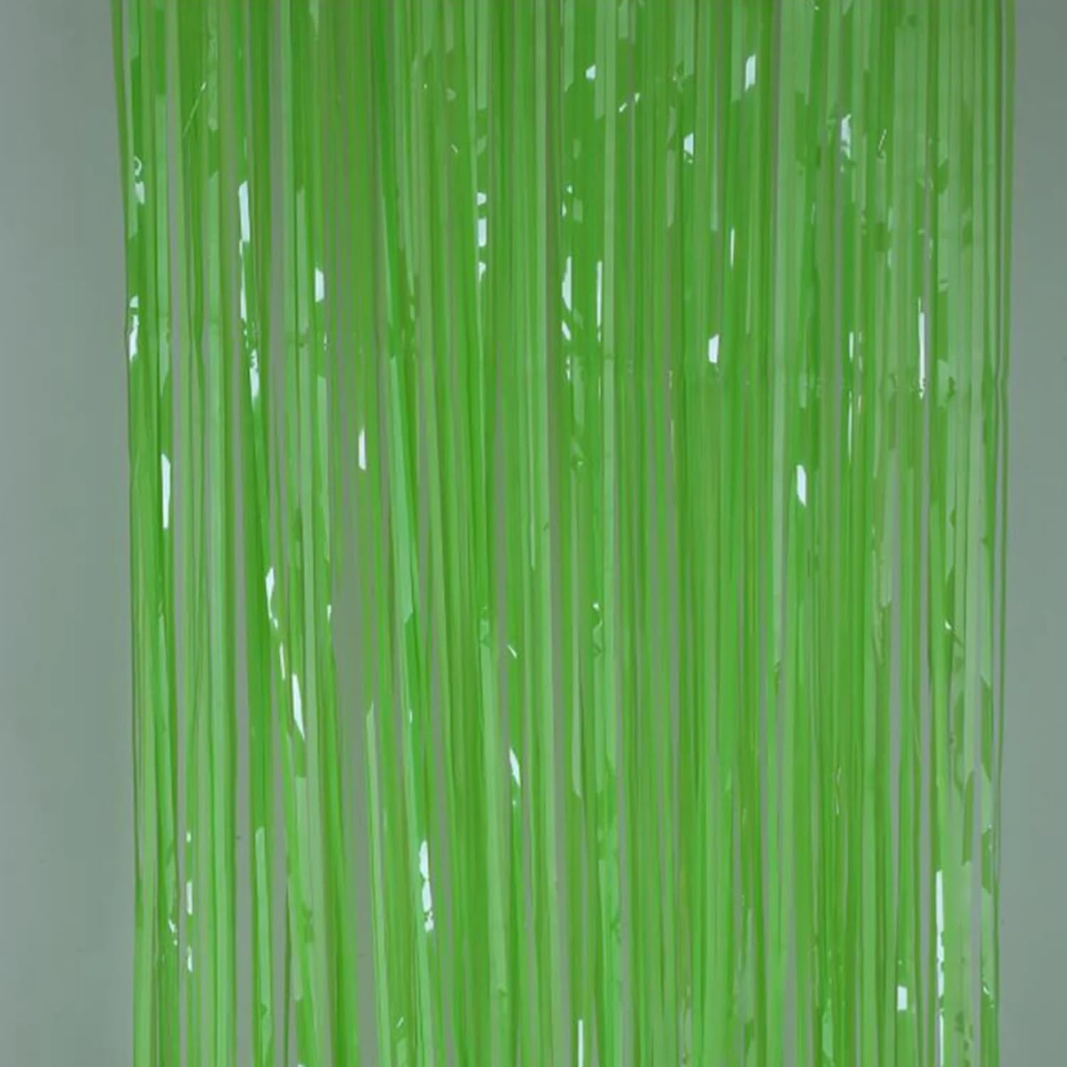 Foil Fringe Curtain Backdrop &ndash; Colorful Metallic Tinsel Streamers for Birthday, Baby Shower, Christmas & Party Decorations (Light Rainbow)