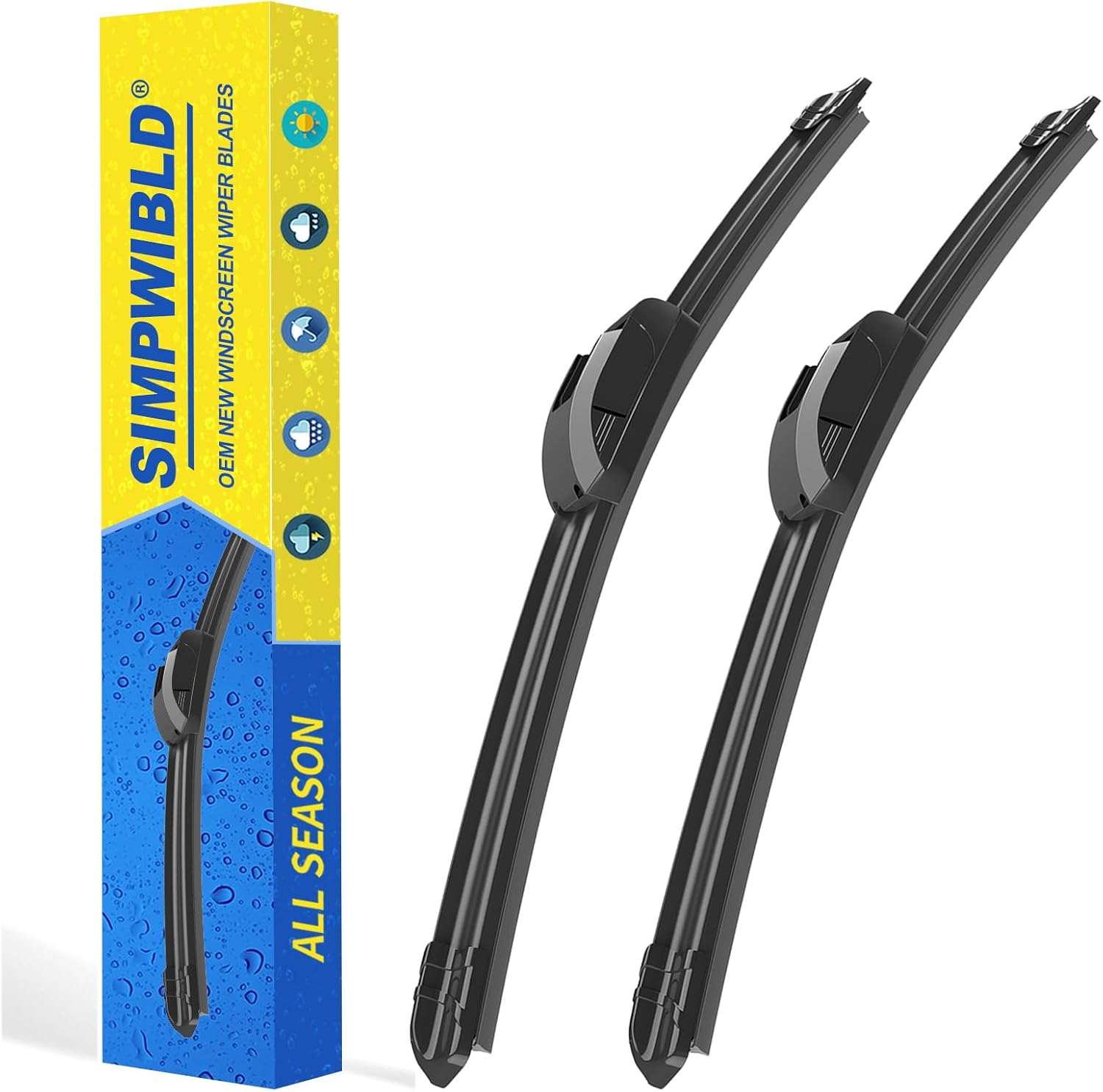 2 Factory Wiper Blades Replacement for 2016-2018 Nissan Altima/2015-2021 Nissan Maxima Original Equipment Windshield Wiper Blades Set 28"+16" (Set of 2) U/J HOOK